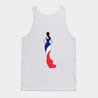 France Woman Tank Top